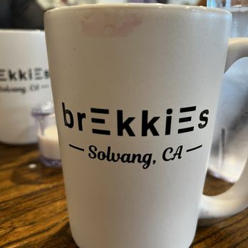 Brekkies - Coffee mug - Breakfast & Brunch Near Me - Solvang, California Brekkies - Coffee mug - Breakfast & Brunch Near Me - Solvang, California