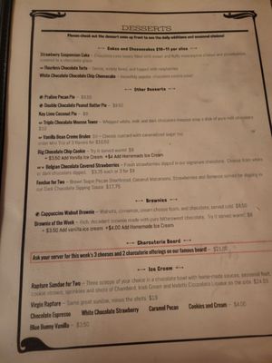 Menu photo 7 Lulu's Chocolate Bar Savannah, GA