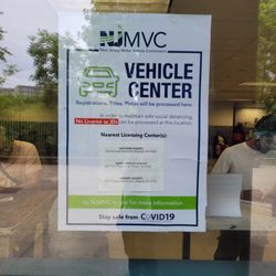 State of New Jersey Motor Vehicle Commission - DMV limits
