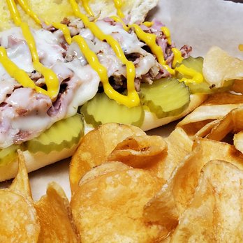Volker's Eatery+Pub - a sandwich and chips - Pubs Near Me - Sedalia, Missouri Volker's Eatery+Pub - a sandwich and chips - Pubs Near Me - Sedalia, Missouri