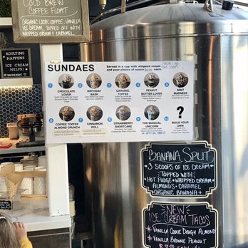 Two Dog Night Creamery - They make sundaes and banana splits too! - Ice Cream & Frozen Yogurt Near Me - Sebastopol, California Two Dog Night Creamery - They make sundaes and banana splits too! - Ice Cream & Frozen Yogurt Near Me - Sebastopol, California