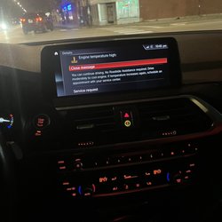 Kingdom Chevrolet - Warning message on newly purchased bmw from kingdom