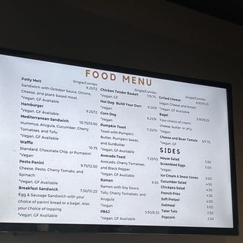 October Cafe - Menu - Coffee & Tea Near Me - Chicago, Illinois
