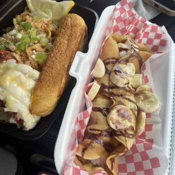 The Lobster Cage - Lobster Tail and Pasta Banana Crepe - Seafood Near Me - Pensacola, Florida The Lobster Cage - Lobster Tail and Pasta Banana Crepe - Seafood Near Me - Pensacola, Florida