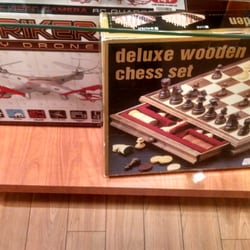 Mori Luggage & Gifts - I prefer to not see games in the leather store.