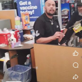 CVS Pharmacy - Manager taking his clothes off at the counter to hide his face.    A mangr.? - Drugstores Near Me - San Diego, California