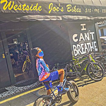 Westside Joe's Bikes - He's happy to have a fixed bike. - Bikes Near Me - Alameda, California Westside Joe's Bikes - He's happy to have a fixed bike. - Bikes Near Me - Alameda, California