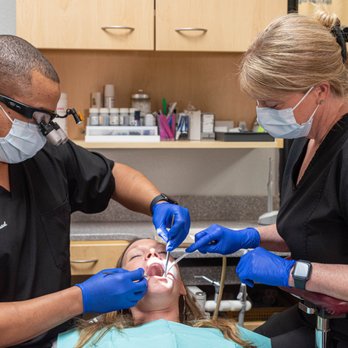 Watauga Dental Center - Dr. Carmichael treating a patient at Watauga Dental Center - General Dentistry Near Me - Watauga, Texas Watauga Dental Center - Dr. Carmichael treating a patient at Watauga Dental Center - General Dentistry Near Me - Watauga, Texas