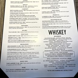 Wine and Whiskey Menu (May 2025) Wine and Whiskey Menu (May 2025)