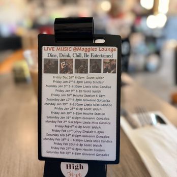 Maggies Lounge - Menu - January 2026 - New American Near Me - Apache Junction, Arizona