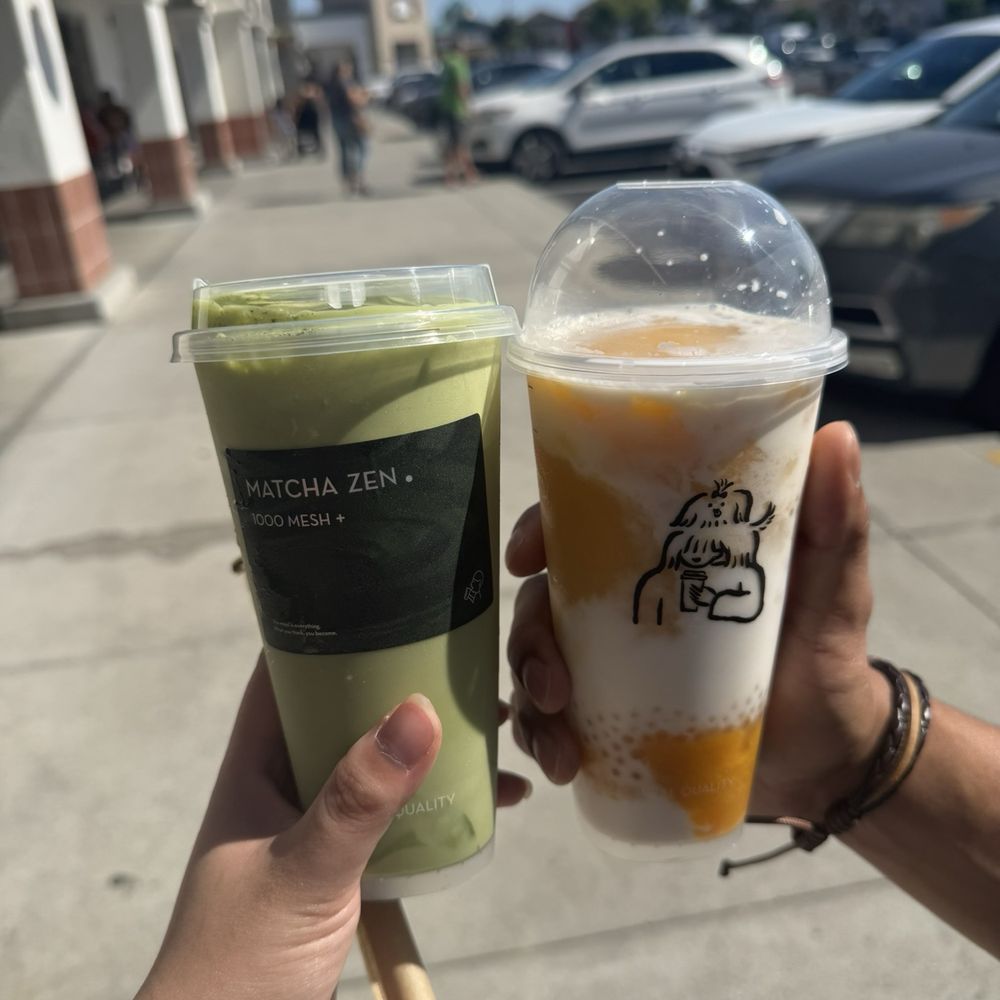 Heytea - Supreme matcha latte, coconut mango boom - Bubble Tea Near Me - Milpitas, California Heytea - Supreme matcha latte, coconut mango boom - Bubble Tea Near Me - Milpitas, California