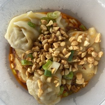 Noodle Man - Sichuan Spicy Pork Wonton (Delicious!!) - Noodles Near Me - Happy Valley, Oregon Noodle Man - Sichuan Spicy Pork Wonton (Delicious!!) - Noodles Near Me - Happy Valley, Oregon