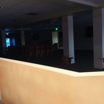 Bullwinkle's Upland - This is down stairs, makes no sense there's a bunch of chairs and crap. WHY  so lazy at post cover this up - Axe Throwing Near Me - Upland, California