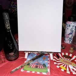 Romance and Dance Pole Aerobics - Carson - Paint and sip set up