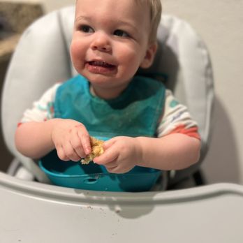 Wicked Donuts - Our little one enjoying his mini cinnamon sugar donut - Donuts Near Me - Las Vegas, Nevada Wicked Donuts - Our little one enjoying his mini cinnamon sugar donut - Donuts Near Me - Las Vegas, Nevada