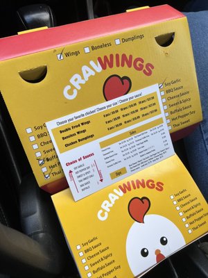 Menu photo 3 CravWings Yonkers, NY