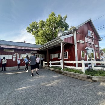 Little Red Barn Ice Cream Cafe - Outside - Coffee & Tea Near Me - Jefferson, Maryland Little Red Barn Ice Cream Cafe - Outside - Coffee & Tea Near Me - Jefferson, Maryland