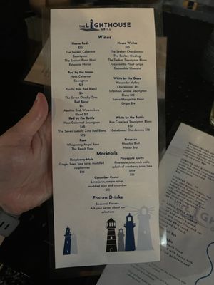 Menu photo 1 Lighthouse Grill Lake George, NY