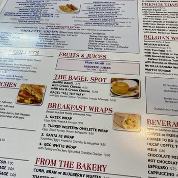 Central Plaza Diner - the breakfast menu - Diners Near Me - Yonkers, New York Central Plaza Diner - the breakfast menu - Diners Near Me - Yonkers, New York