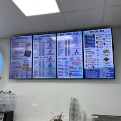 Boba Heaven - Menu for drinks and snacks!