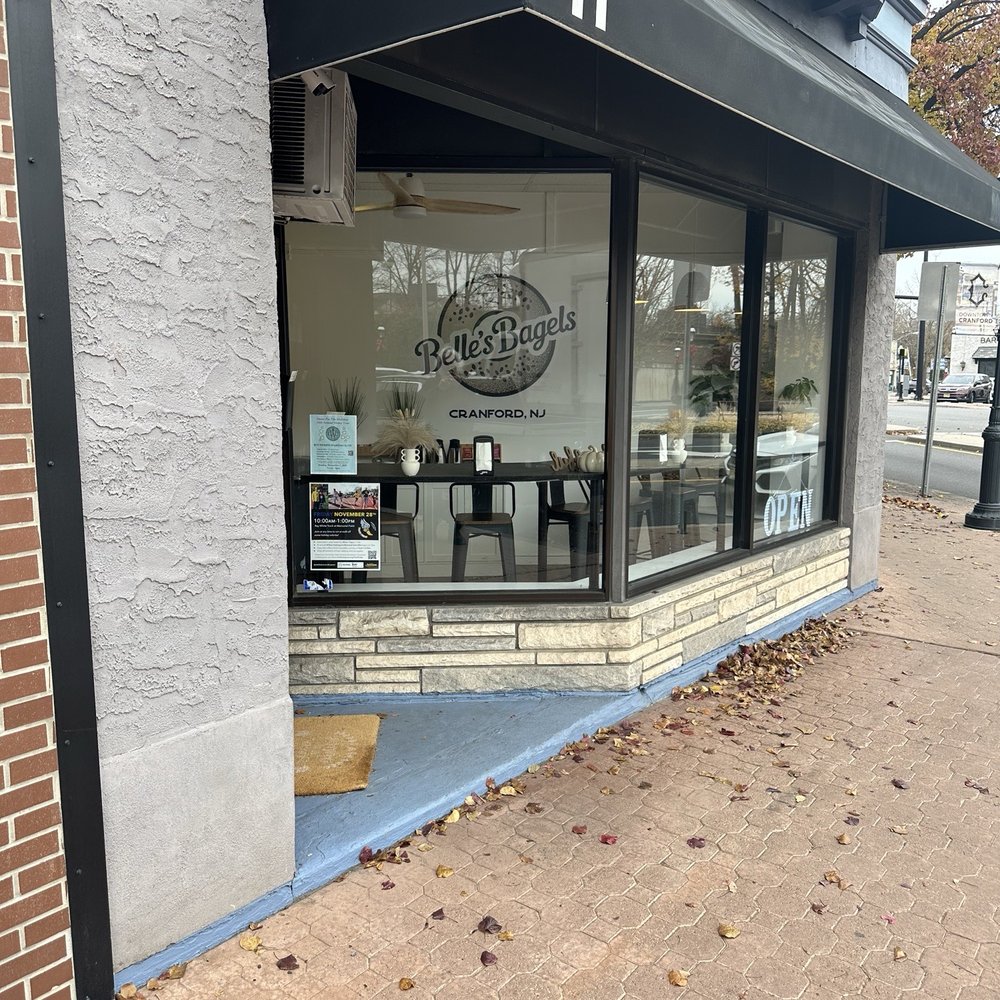 Belle's Bagels - Exterior - Bagels Near Me - Cranford, New Jersey