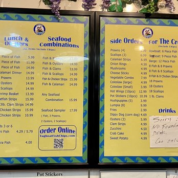 Tugboat Fish & Chips No 7 - 09.15.22 menu - Seafood Near Me - Citrus Heights, California Tugboat Fish & Chips No 7 - 09.15.22 menu - Seafood Near Me - Citrus Heights, California