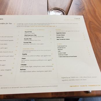 Divan - Food menu - Turkish Near Me - Berkeley, California Divan - Food menu - Turkish Near Me - Berkeley, California