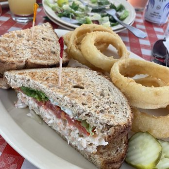 Crystal Beer Parlor - Crystal Shrimp Salad Sandwich - Southern Near Me - Savannah, Georgia Crystal Beer Parlor - Crystal Shrimp Salad Sandwich - Southern Near Me - Savannah, Georgia