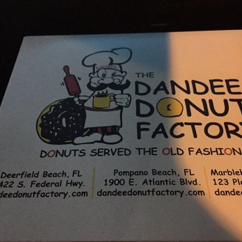 Dandee Donut Factory - Yup! He bought more than one.... - Donuts Near Me - Pompano Beach, Florida Dandee Donut Factory - Yup! He bought more than one.... - Donuts Near Me - Pompano Beach, Florida