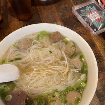 Saigon Shack - Beef Ball Pho with extra noodles - Vietnamese Near Me - New York, New York Saigon Shack - Beef Ball Pho with extra noodles - Vietnamese Near Me - New York, New York