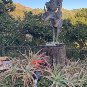 Nepenthe - Statue in the outdoor area - New American Near Me - Big Sur, California