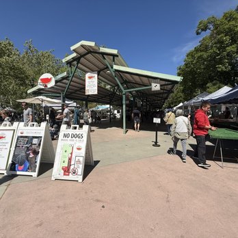 Davis Farmers Market - Pavilion side - Farmers Market Near Me - Davis, California