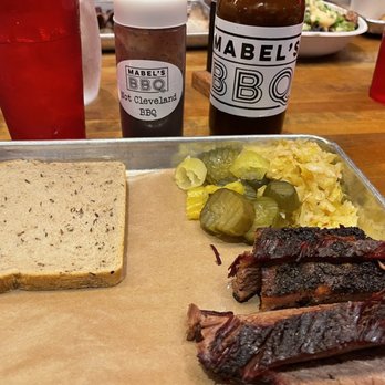 Mabel's BBQ - Brisket and slaw - Barbeque Near Me - Cleveland, Ohio Mabel's BBQ - Brisket and slaw - Barbeque Near Me - Cleveland, Ohio