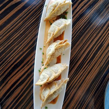 Roy's Kaanapali - Ginger chicken pot sticker appetizer - Hawaiian Near Me - Lahaina, Hawaii Roy's Kaanapali - Ginger chicken pot sticker appetizer - Hawaiian Near Me - Lahaina, Hawaii