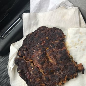 Dairi-O - Veggie burger burnt. Who sends this food out of the kitchen?!? - Burgers Near Me - Asheboro, North Carolina Dairi-O - Veggie burger burnt. Who sends this food out of the kitchen?!? - Burgers Near Me - Asheboro, North Carolina