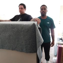 Big Body Movers - Chris & Eugene of Big Body Movers were amazing. They wrapped & pack an apt of furniture + boxes. 5 stars for polite hard workers.