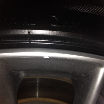 Goodyear Auto Service - Another scratch on my rim. It infuriates me paying to get my rims damaged. - Tires Near Me - Beaumont, Texas