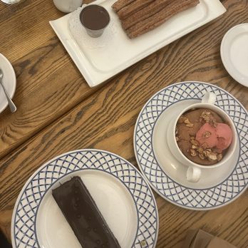 La Cuchara - Cinnamon Churros, chocolate bar, Berry Pistachio Financier - Basque Near Me - Baltimore, Maryland La Cuchara - Cinnamon Churros, chocolate bar, Berry Pistachio Financier - Basque Near Me - Baltimore, Maryland