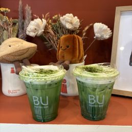 Cloud matcha is so good here!