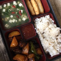 Lunch menu