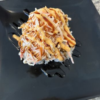 Pandan Leaves - RAINFOREST ROLL: SHRIMP TEMPURA, TOPPED WITH SPICY KRAB, and EEL SAUCE - Sushi Bars Near Me - Jacksonville, Florida Pandan Leaves - RAINFOREST ROLL: SHRIMP TEMPURA, TOPPED WITH SPICY KRAB, and EEL SAUCE - Sushi Bars Near Me - Jacksonville, Florida