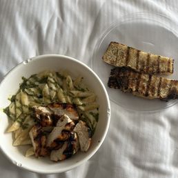 Charred pesto Alfredo Charred pesto Alfredo