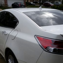 18% tint 3 rear windows 18% tint 3 rear windows