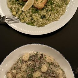 Bistro Amerigo - Baccala Fior Del Mar and Gnocchi Funghi e Tartufata