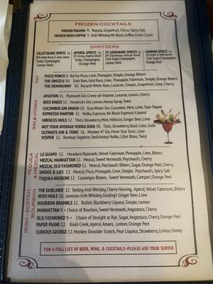 Menu photo 1 Lochland's Dallas, TX