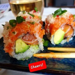 Tsuru Sushi Asian Cuisine - Salmon Mania special roll - 12/29/2024