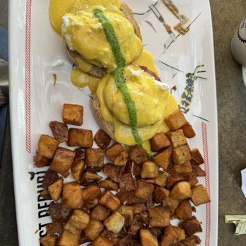 Breakfast Republic - Eggs Benedict - Breakfast & Brunch Near Me - Irvine, California Breakfast Republic - Eggs Benedict - Breakfast & Brunch Near Me - Irvine, California