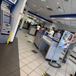 US Post Office - To many ppl not enough employees and always the same . Anytime doesn't matter.