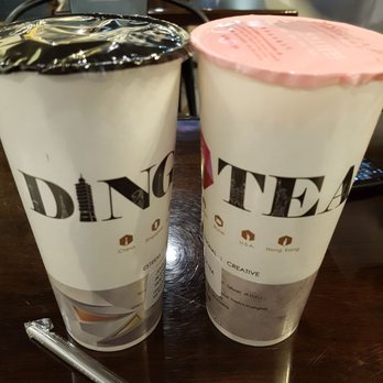 DING TEA SEATTLE - L-R: ($3.50 each prior to tax w/ soft opening free upgrade) Hot Milk Taro Tea & Hot Hokkaido Black Milk Tea - Bubble Tea Near Me - Seattle, Washington DING TEA SEATTLE - L-R: ($3.50 each prior to tax w/ soft opening free upgrade) Hot Milk Taro Tea & Hot Hokkaido Black Milk Tea - Bubble Tea Near Me - Seattle, Washington