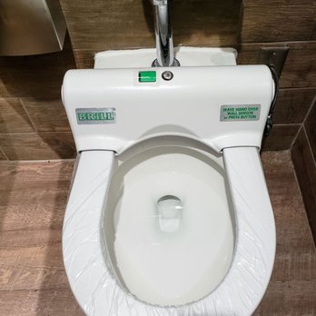 bp - Self covering toilet seat. - Gas Stations Near Me - Canton, Michigan
